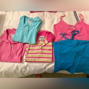 5 Lilly Pulitzer Polos and Tank Tops